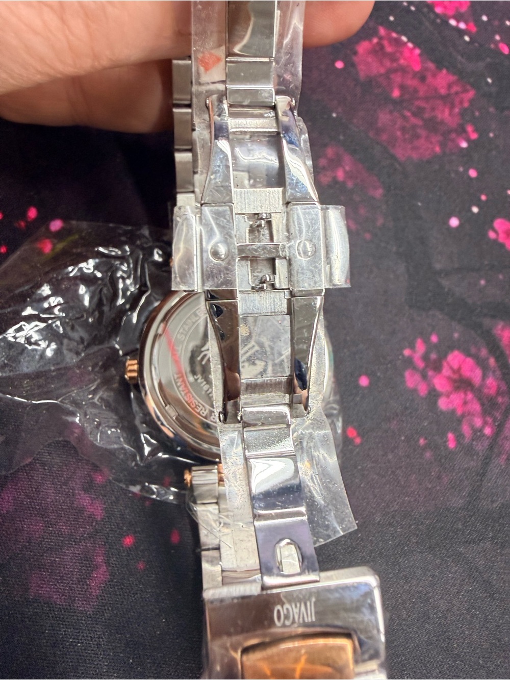 NWOT Jivago Women's JV617 Celebrate Crystal Two-tone Stainless Steel Watch - Picture 11 of 13
